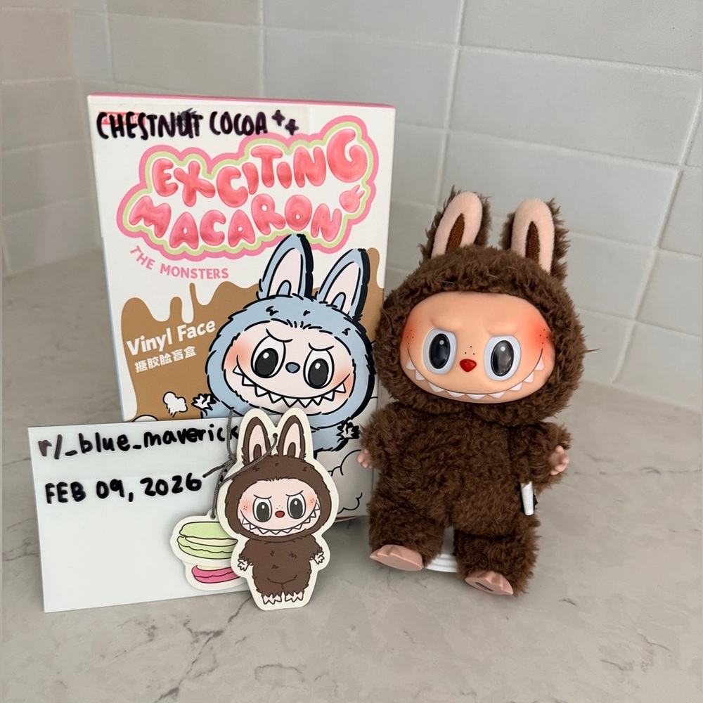 exciting macaron • secret labubu • chestnut cocoa